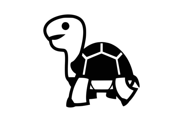 Силуэт черепахи