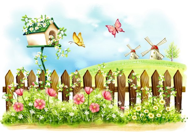 Сказочный забор