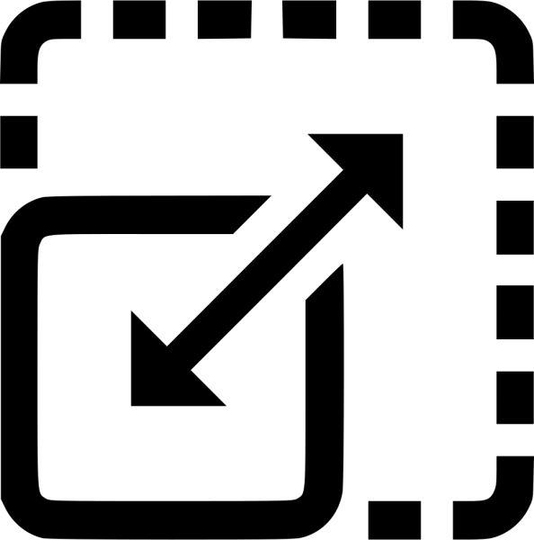 Масштаб иконка