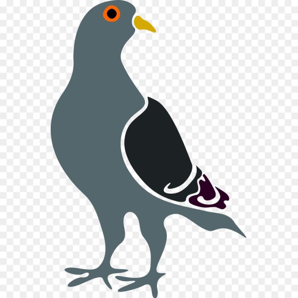 Стилизованный голубь