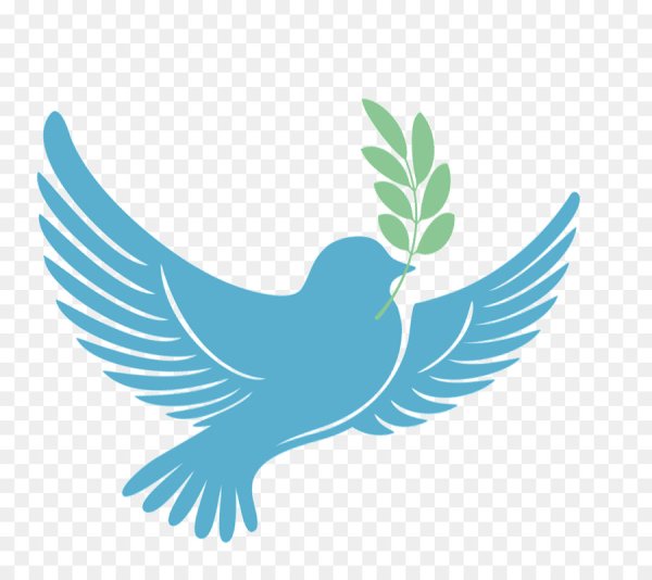 Голубь с веточкой