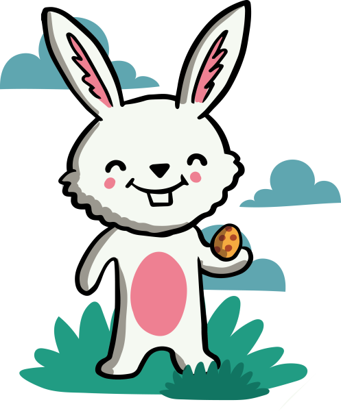 Зайчик векторный