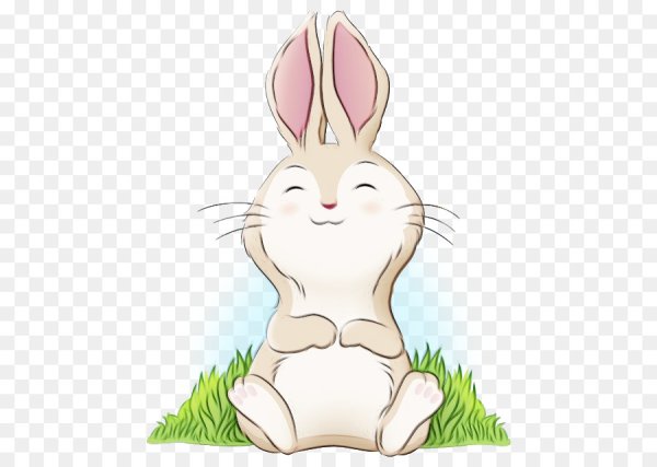 Кролик мультяшный