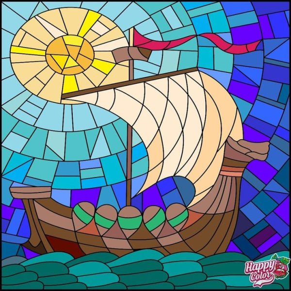 Витраж композиция