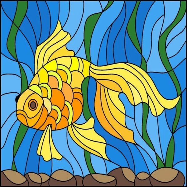 Витраж для детей