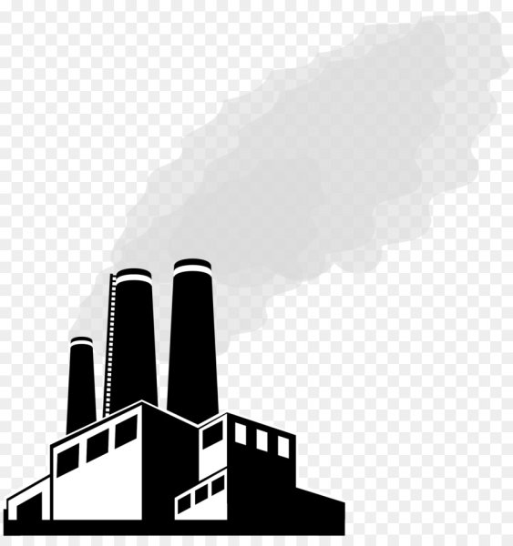 Завод на прозрачном фоне