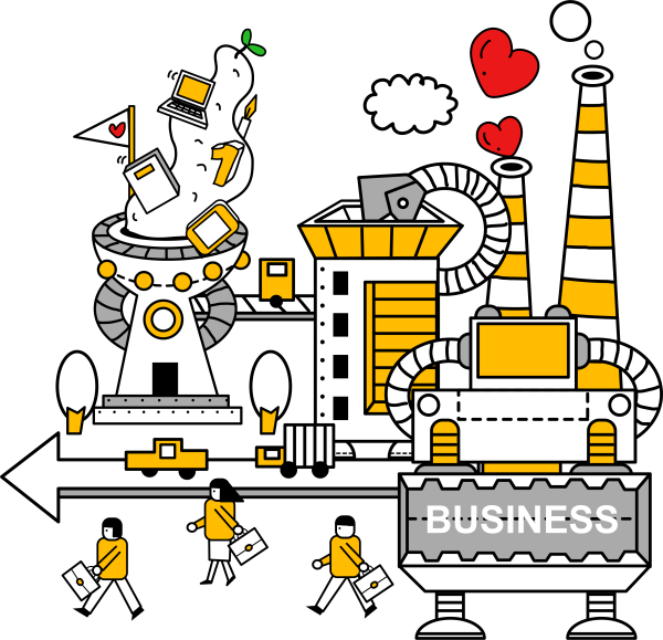 Схематичное изображение завода