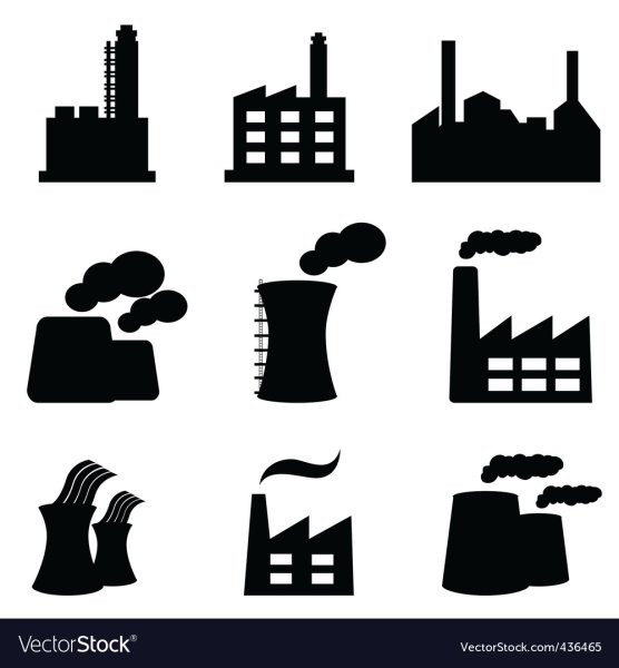 Схематичное изображение завода