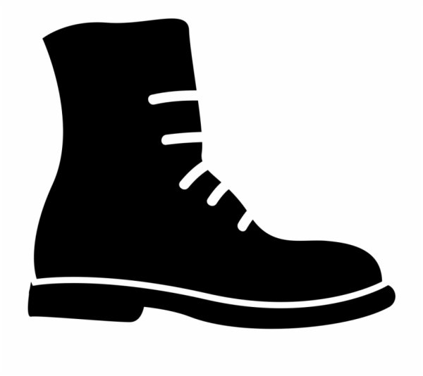 Ботинок силуэт