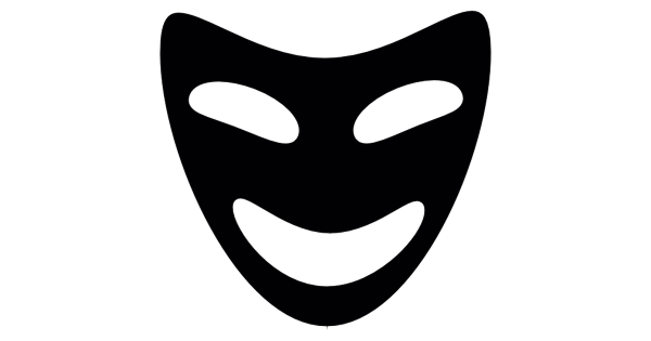 Маска силуэт