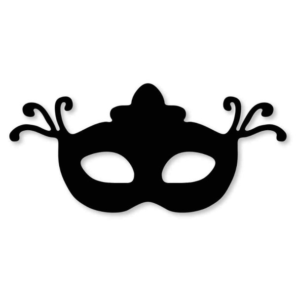 Маска силуэт
