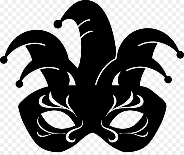 Маска силуэт