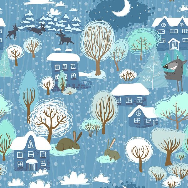 Зимний паттерн