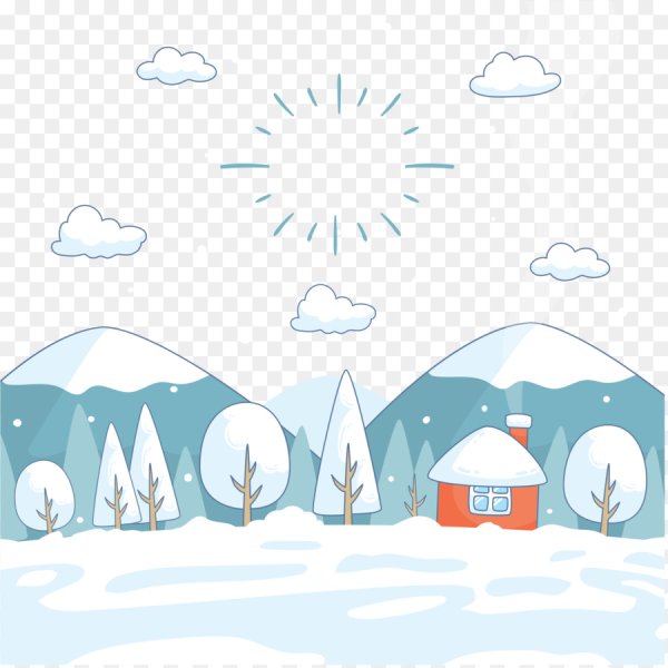 Снег сугробы вектор