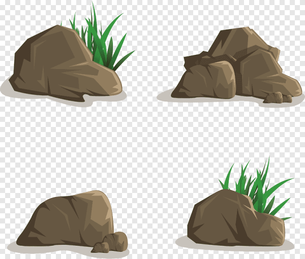 Камень мультяшный