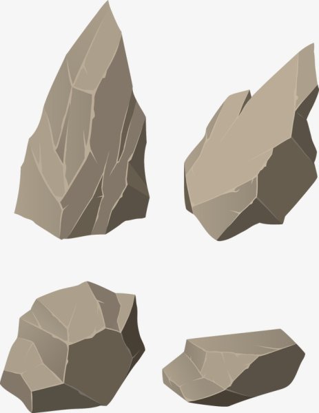 Нарисованный камень