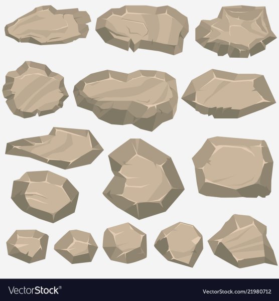 Булыжники вид сверху