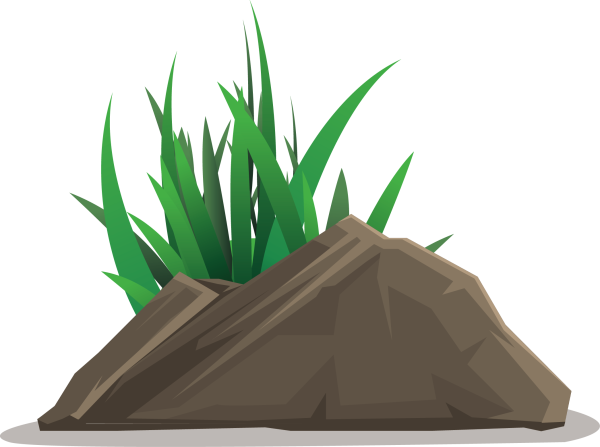 Камень мультяшный