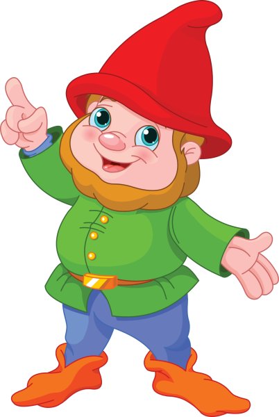 Гном в шляпе