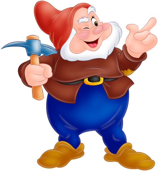 Гном весельчак из Белоснежки