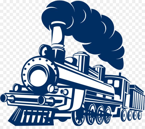 Стилизованный паровоз