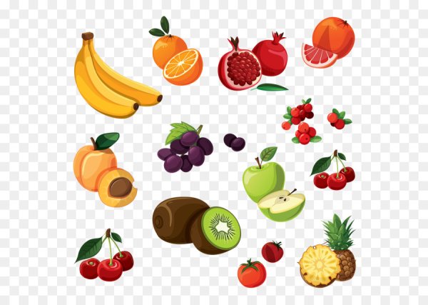 Векторные фрукты