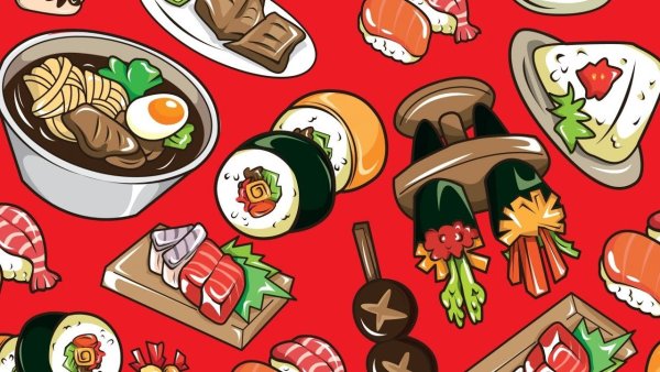 Еда картинки мультяшные