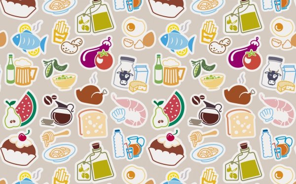 Векторные иллюстрации еда