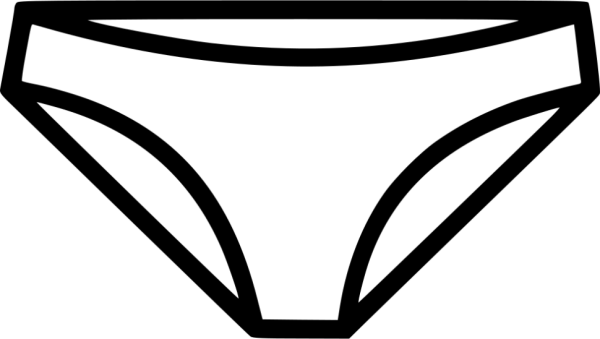 Трусы женские значок