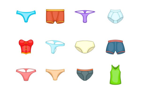 Нарисованные трусы