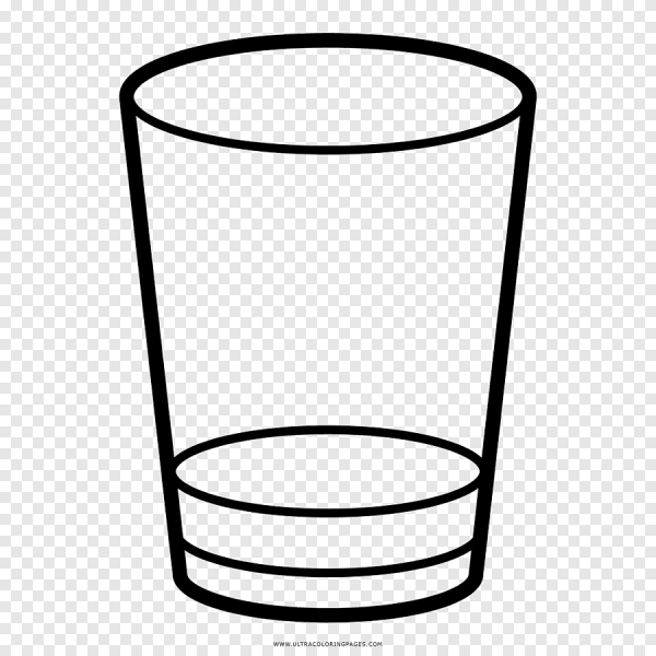 Стакан воды вектор