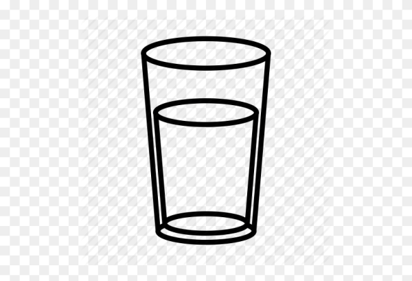 Стакан схематично