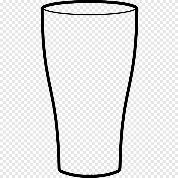 Стакан раскраска для детей