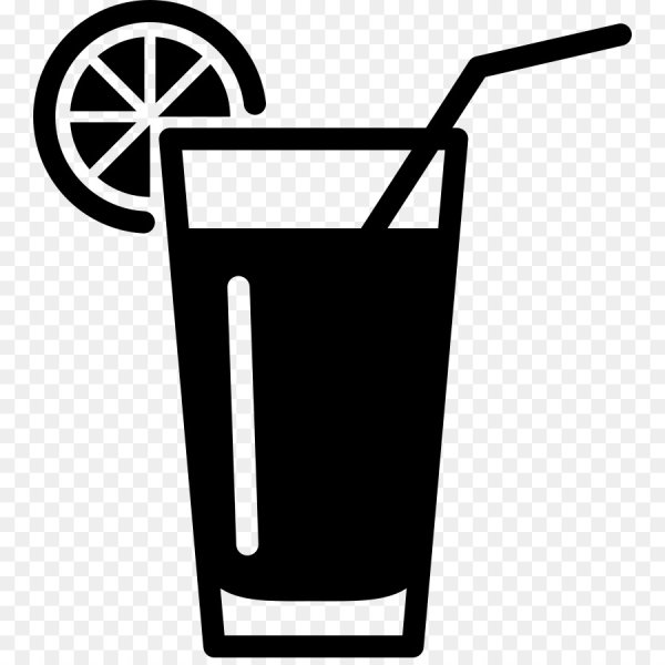 Коктейль силуэт