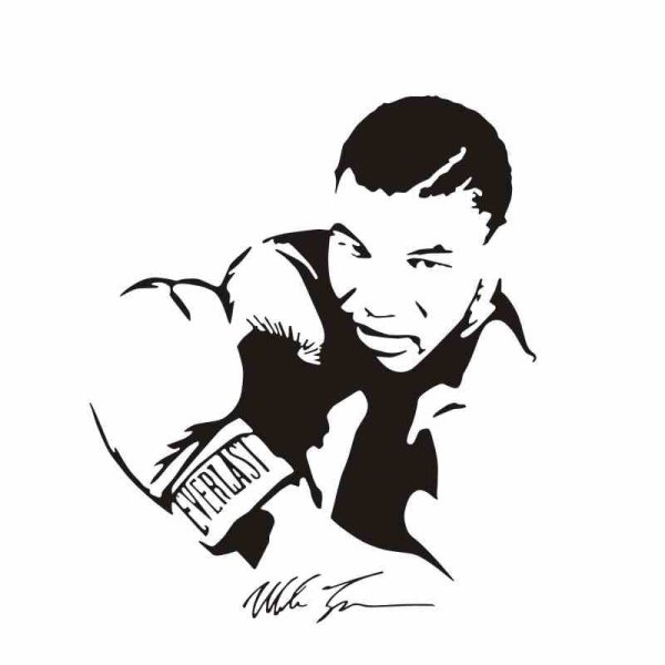 Майк Тайсон вектор