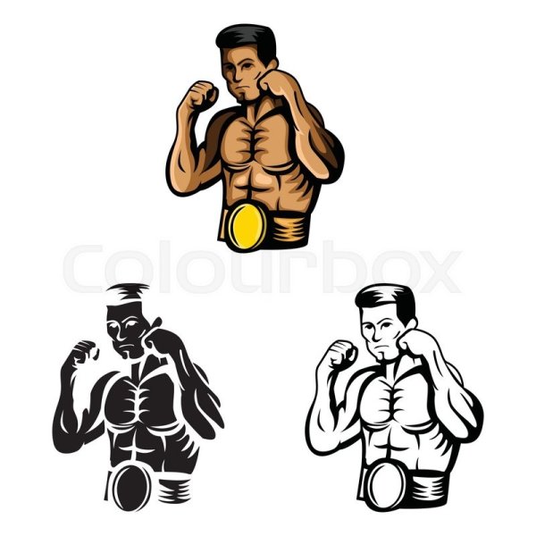 Бокс значок