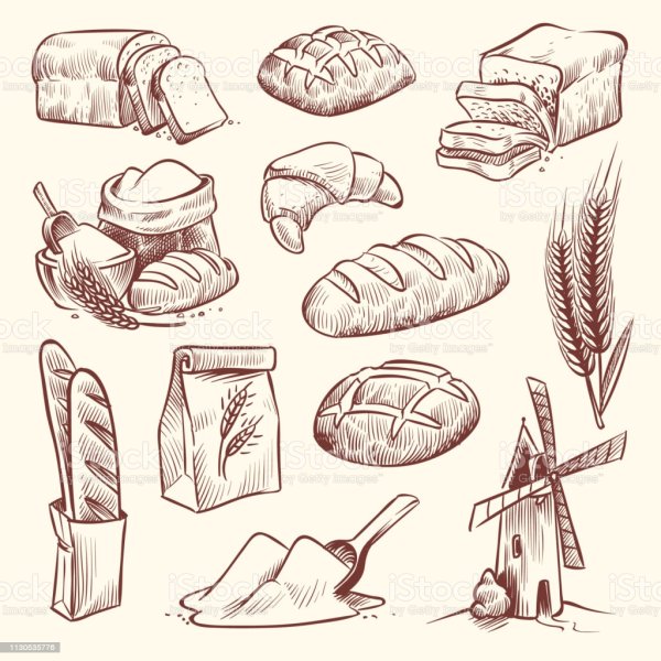 Хлеб набросок