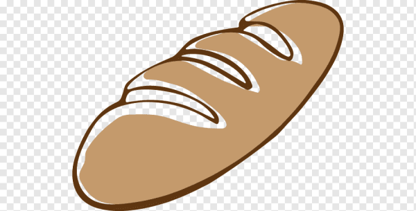 Хлеб батон вектор