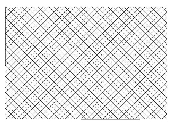 Изометрическая сетка паттерн