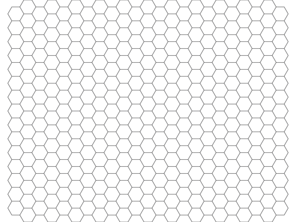 Гексагональная сетка для ДНД