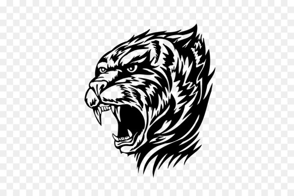 Наклейка оскал