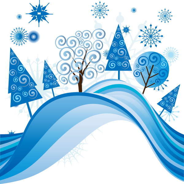 Зима клипарт