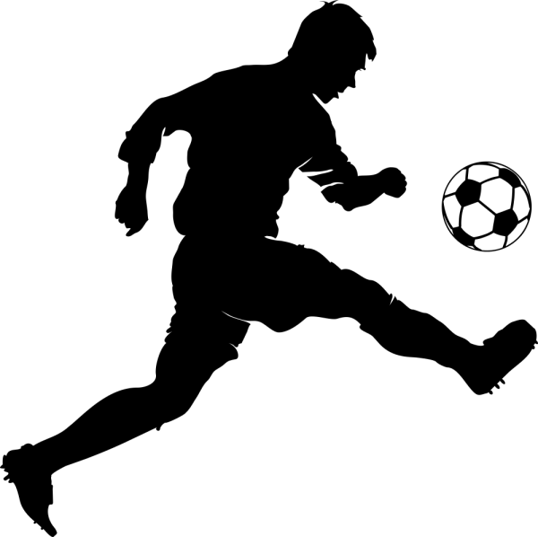 Трафареты футболистов на стену