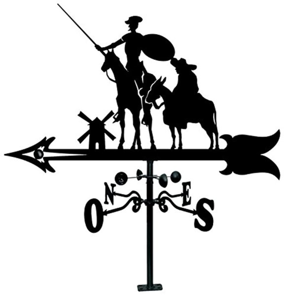 Флюгер силуэт