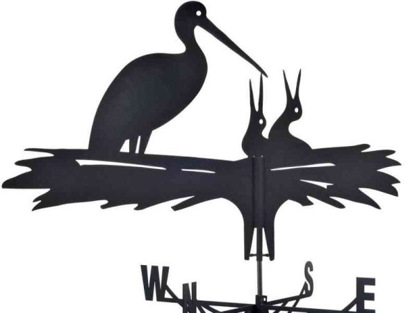 Флюгер Борге Аисты