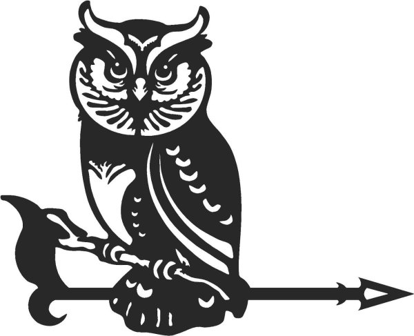 Флюгер Филин Сова