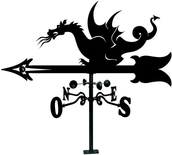 Флюгер китайский дракон