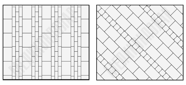 Керама Марацци Аккорд укладка елочкой