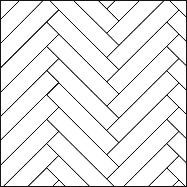 Схема раскладки брусчатки 200х100