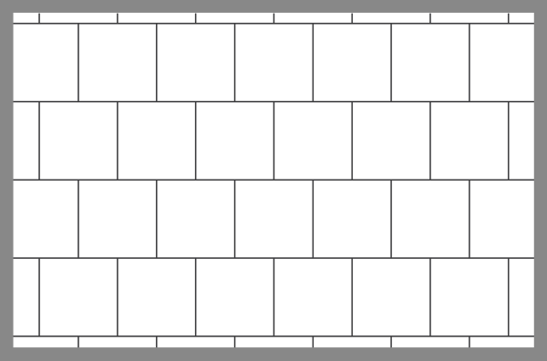 Сетка из ромбов